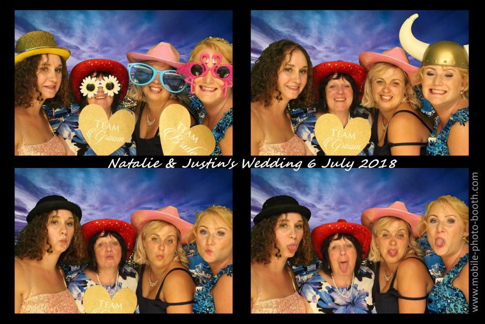 Natalie & Justin's Wedding | View more photos from the event at images.mobile-photo-booth.com/u/MobilePhotoBoothUK/Natalie-Justins-Wedding